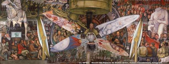 "El hombre controlador del Universo" -Diego Rivera